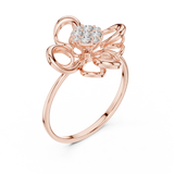 Gold Ring 1 (164), Rose Gold, view 2