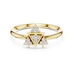 Gold Ring 1 (432), Yellow Gold, view 4