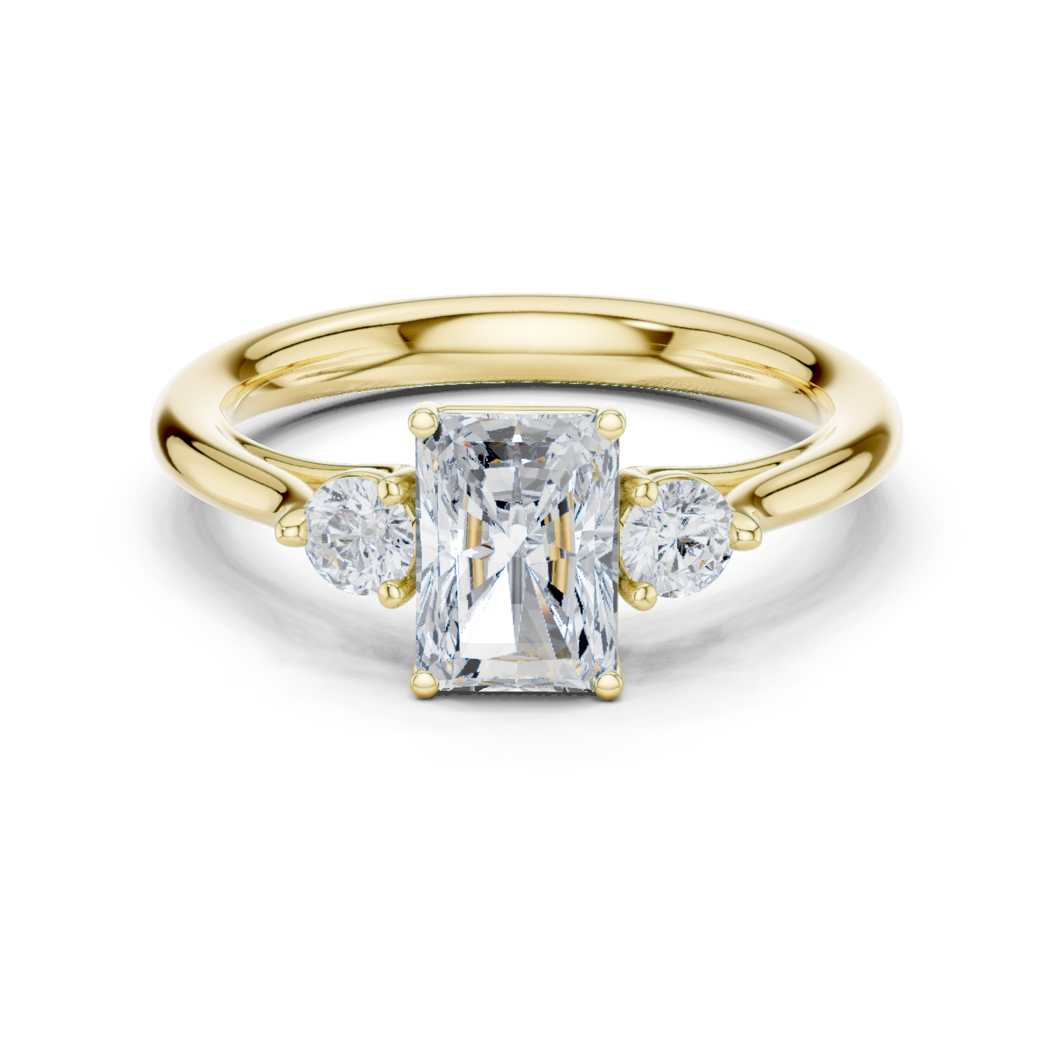 Gold Ring DDLR-725, Yellow Gold