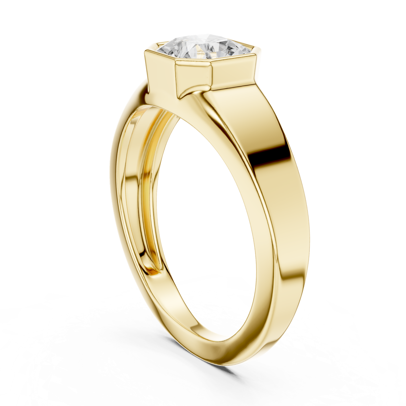 Gold Ring SBMR(23, Yellow Gold