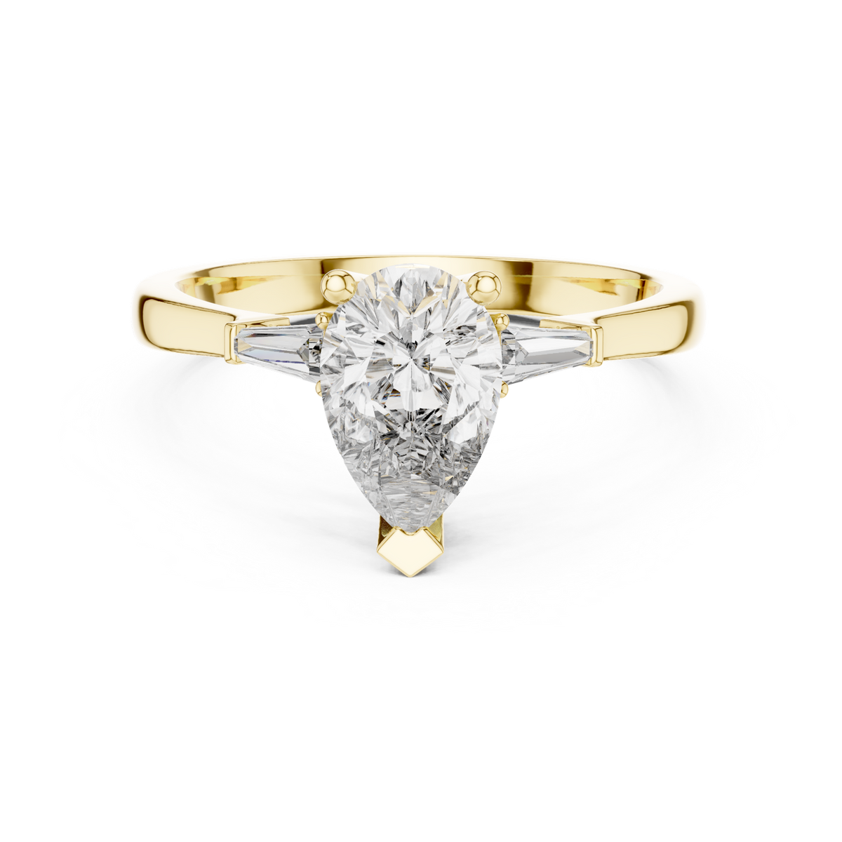 Gold Ring 00001L (33), Yellow Gold