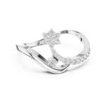 Gold Ring 1 (161), White Gold, view 4