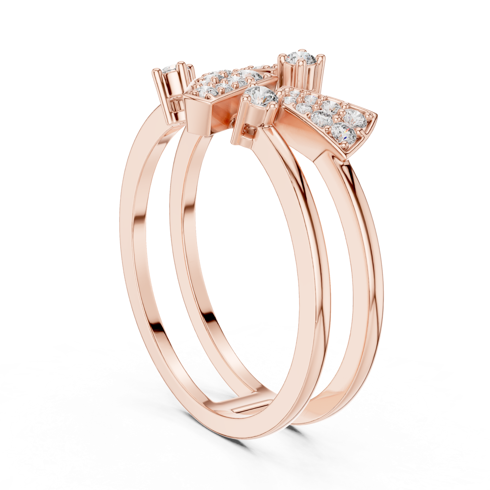 Gold Ring LR-01 (73), Rose Gold