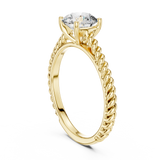 Gold Ring LR-0011, Yellow Gold, view 1