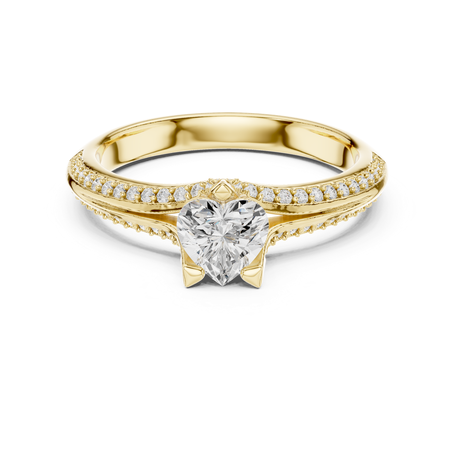 Gold Ring LR-0278, Yellow Gold