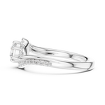 Gold Ring DDLR-594, White Gold, view 3