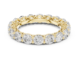 Gold Ring DDLR-675, Yellow Gold, view 4