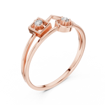 Gold Ring 1 (155), Rose Gold, view 2