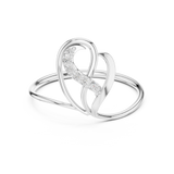 Gold Ring 1 (129), White Gold, view 4