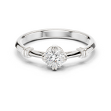 Gold Ring DDLR-796, White Gold