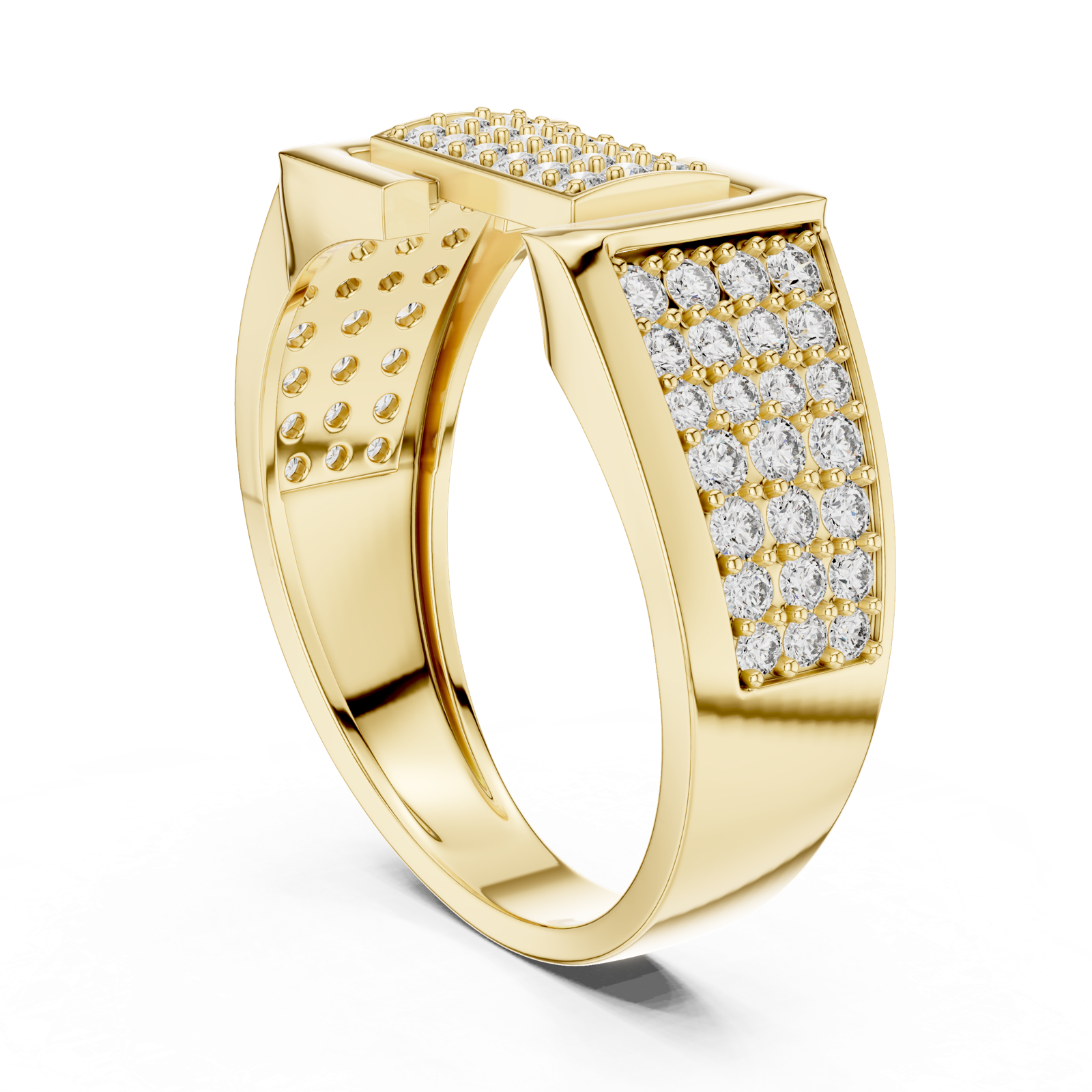 Gold Ring LR-01 (14), Yellow Gold