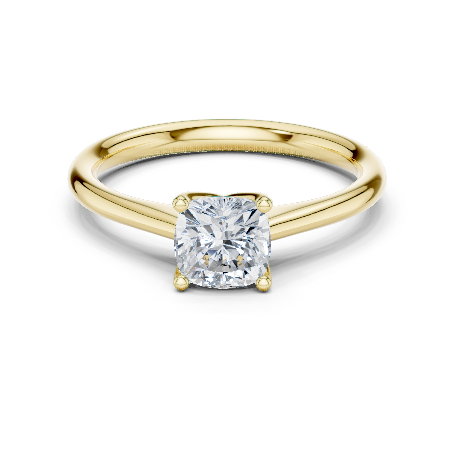 Gold Ring DDLR-797, Yellow Gold