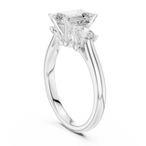 Gold Ring DDLR-894, White Gold, view 1