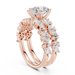 Gold Ring DDLR-944, Rose Gold, view 1