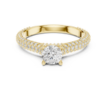 Gold Ring LR-0348, Yellow Gold, view 4