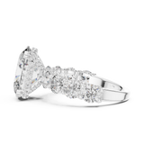 Gold Pendant 9-10012L_12, White Gold, view 3