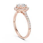 Gold Ring DDLR-792, Rose Gold, view 1