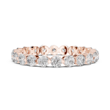 Gold Ring DDLR-214, Rose Gold, view 3