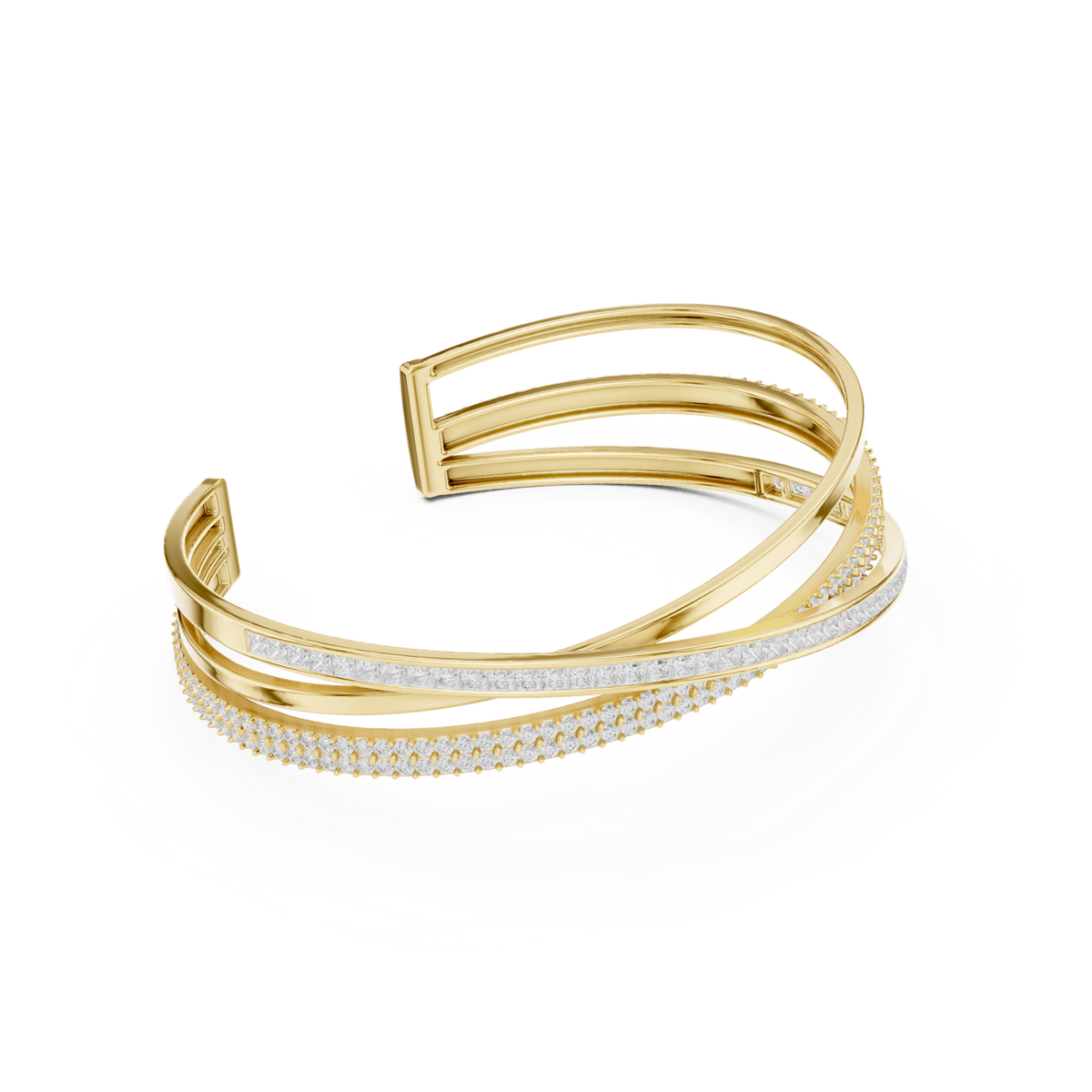 Gold Bracelet SBWB (3), Yellow Gold, view 1