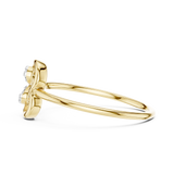 Gold Ring 12-10039@L, Yellow Gold, view 3