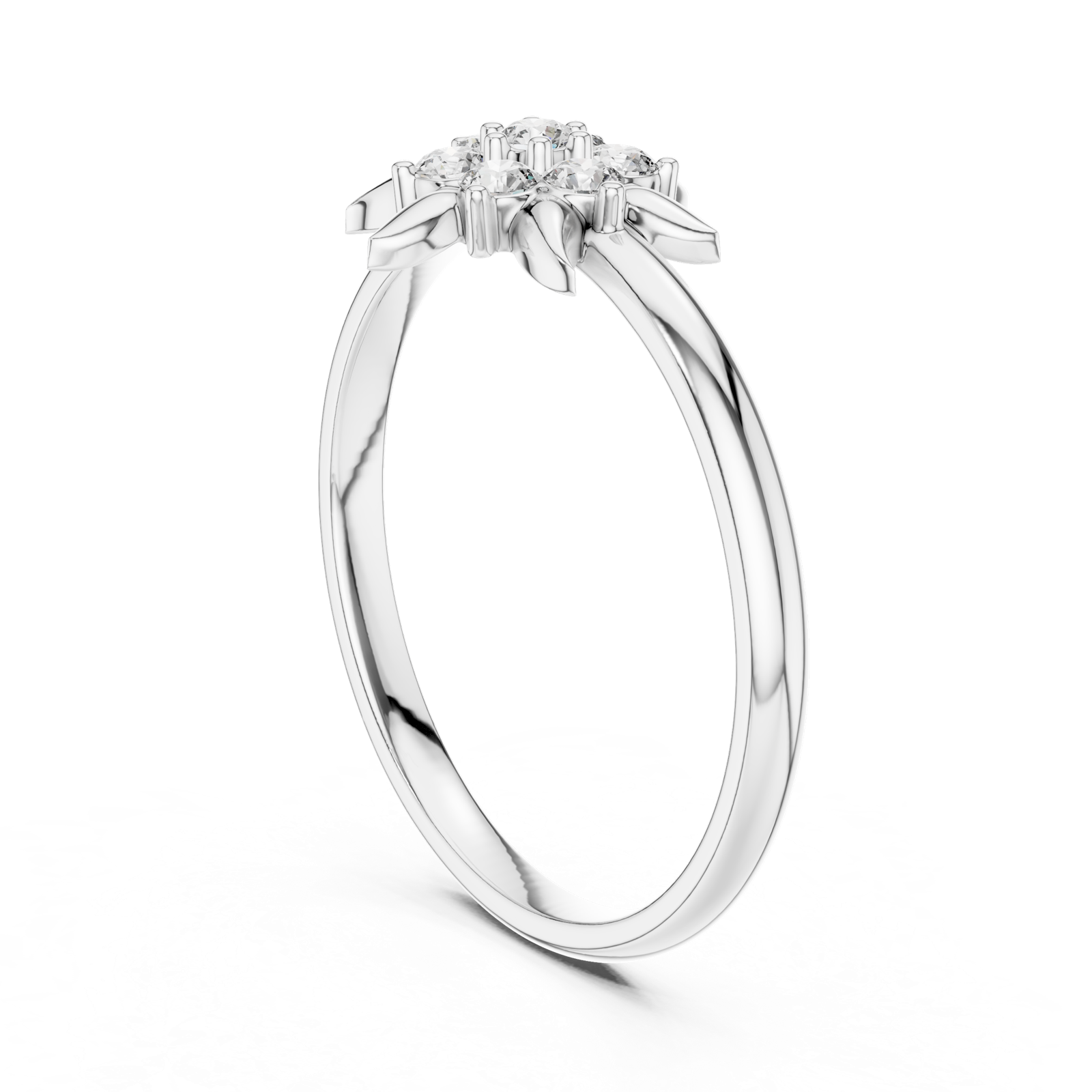 Gold Ring 1 (442), White Gold