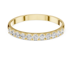 Gold Ring HLR-86, Yellow Gold, view 4