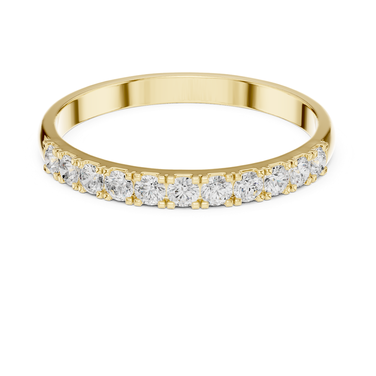 Gold Ring HLR-86, Yellow Gold, view 4