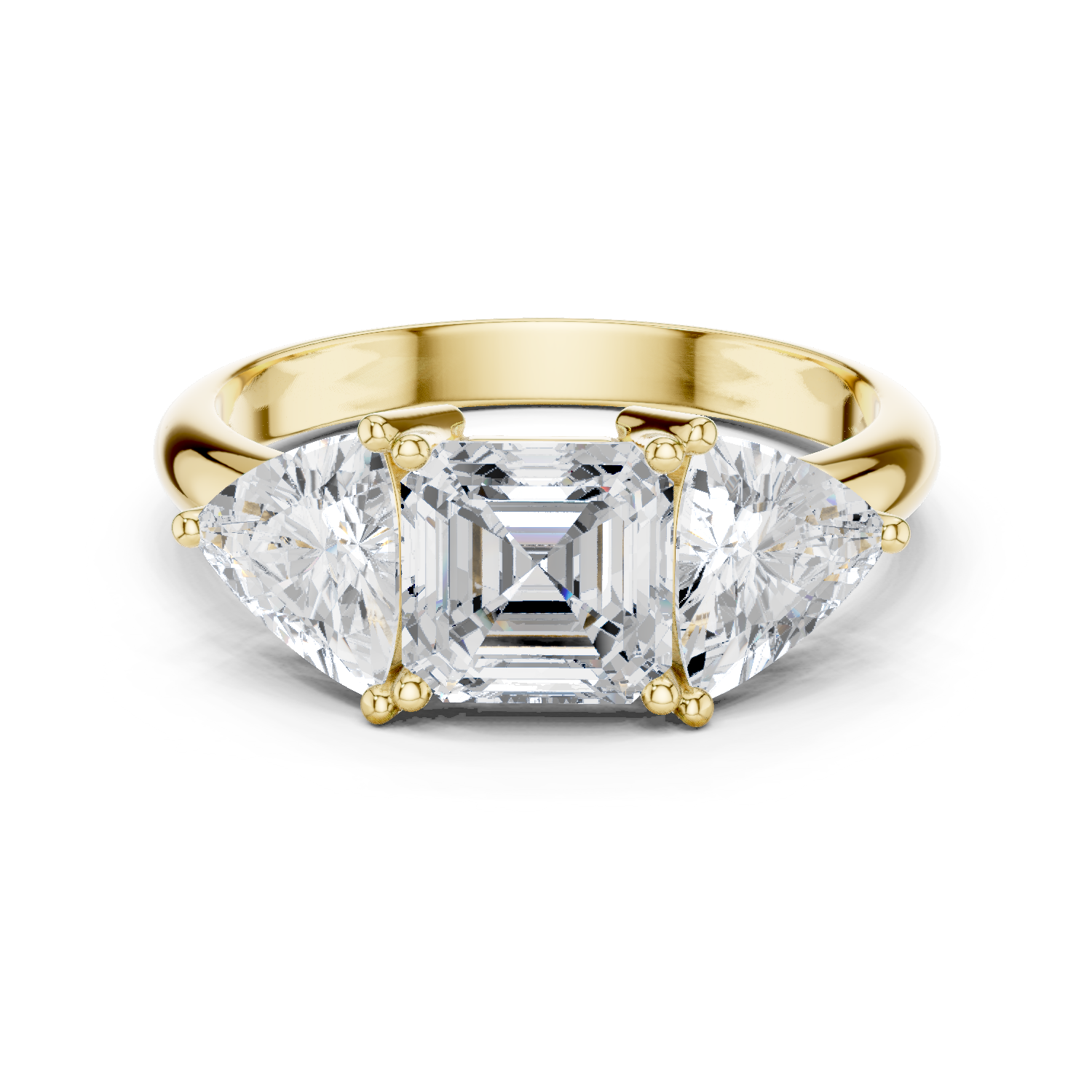 Gold Ring DDLR-1116, Yellow Gold