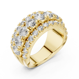 Gold Ring DDLR-047, Yellow Gold, view 2