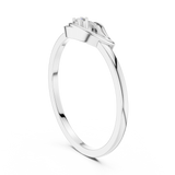 Gold Ring DR-6177, White Gold