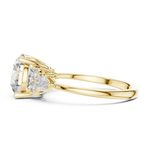 Gold Ring DDLR-072, Yellow Gold, view 3
