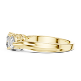 Gold Ring LR-0030, Yellow Gold, view 3