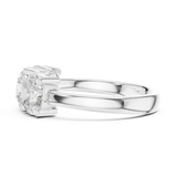 Gold Ring DDLR-613, White Gold, view 3