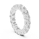 Gold Ring DDLR-660, White Gold, view 1
