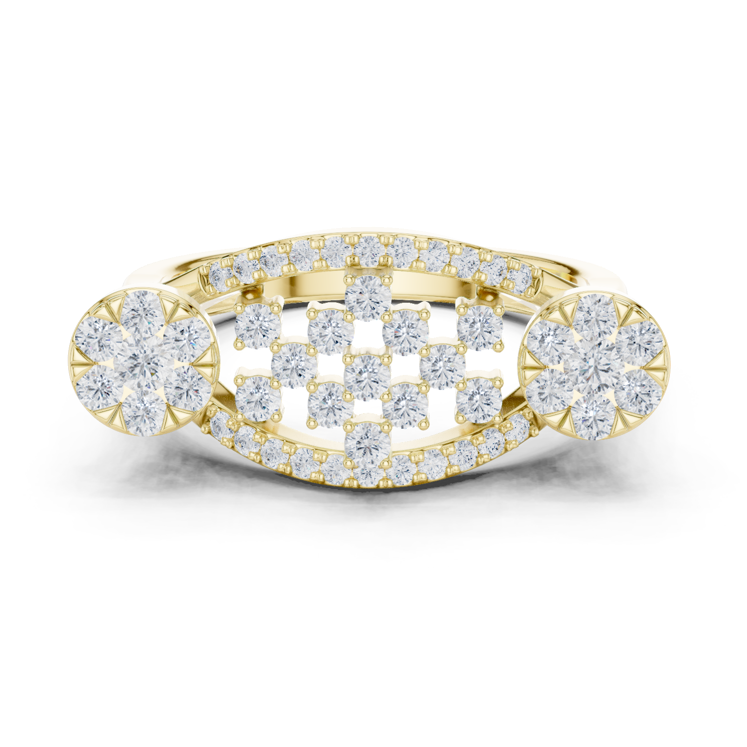Gold Ring DDLR-753, Yellow Gold