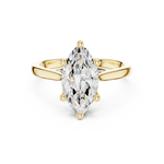 Gold Ring DDLR-985, Yellow Gold, view 4