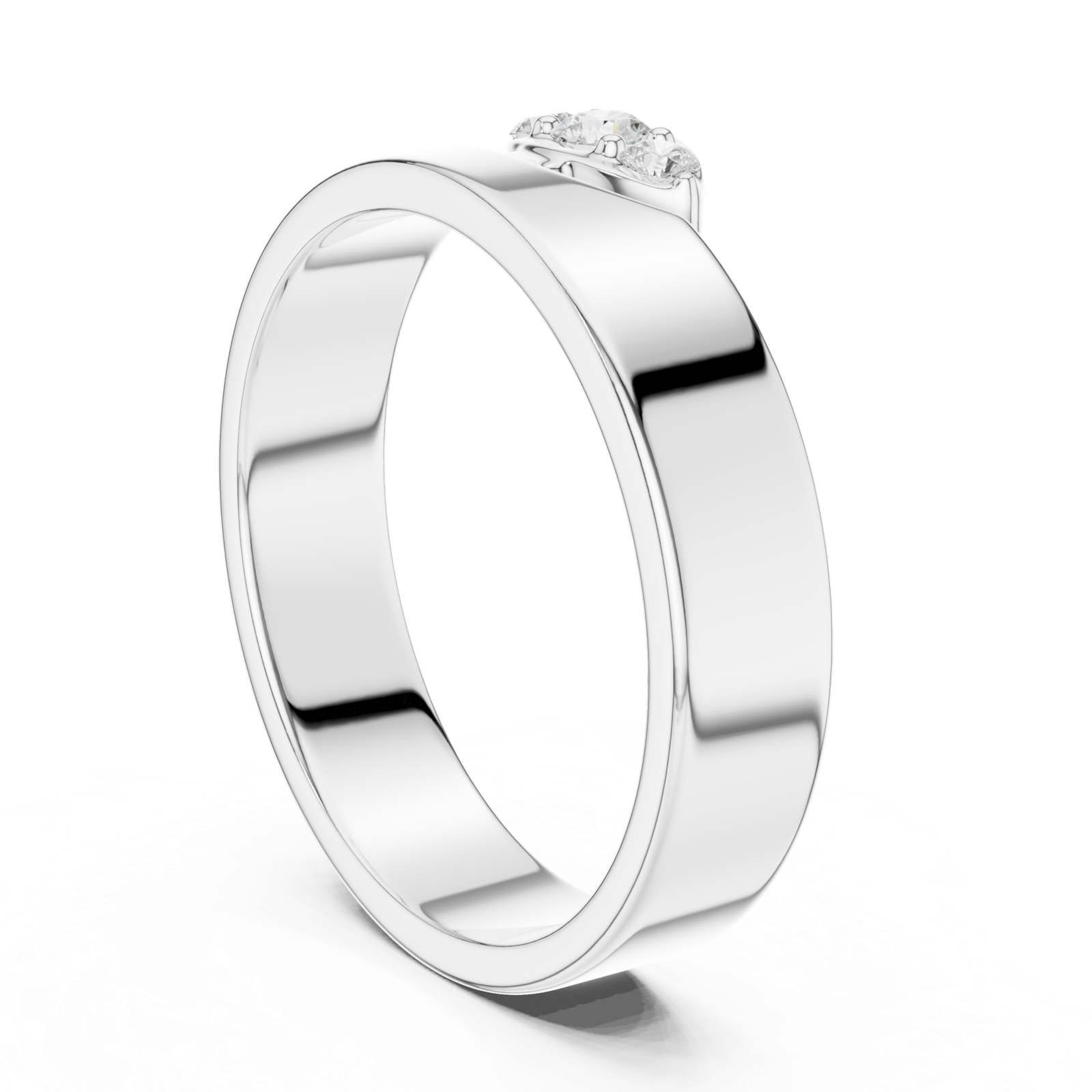 Gold Ring SBWR(26), White Gold, view 1
