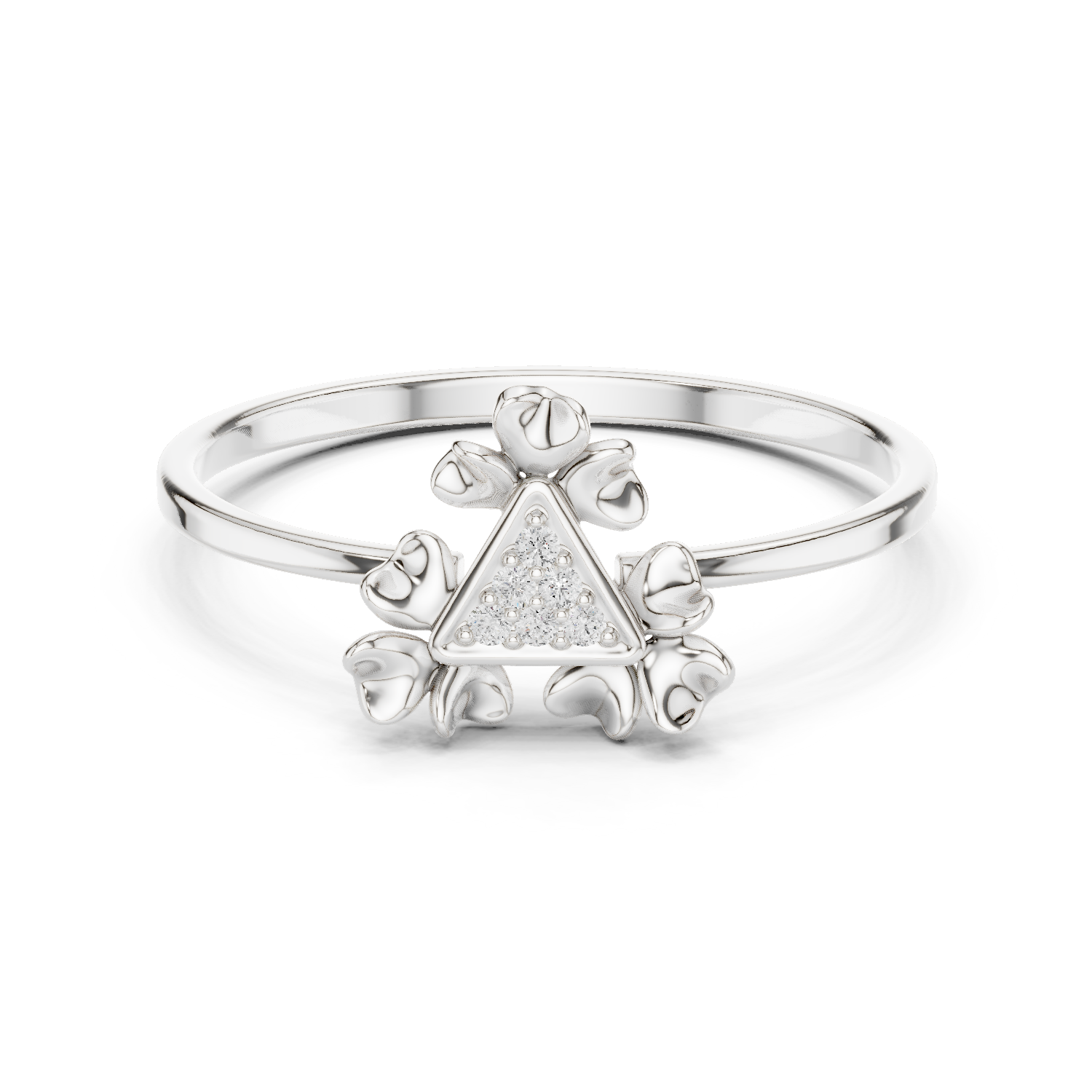 Gold Ring 1 (112), White Gold