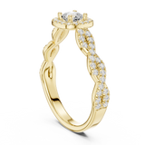 Gold Ring LR-0277, Yellow Gold, view 1