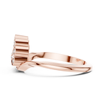 Gold Ring 00001L (50), Rose Gold, view 3