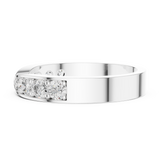 Gold Ring AOMLR105131, White Gold, view 3
