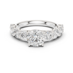 Gold Ring DDLR-657, White Gold