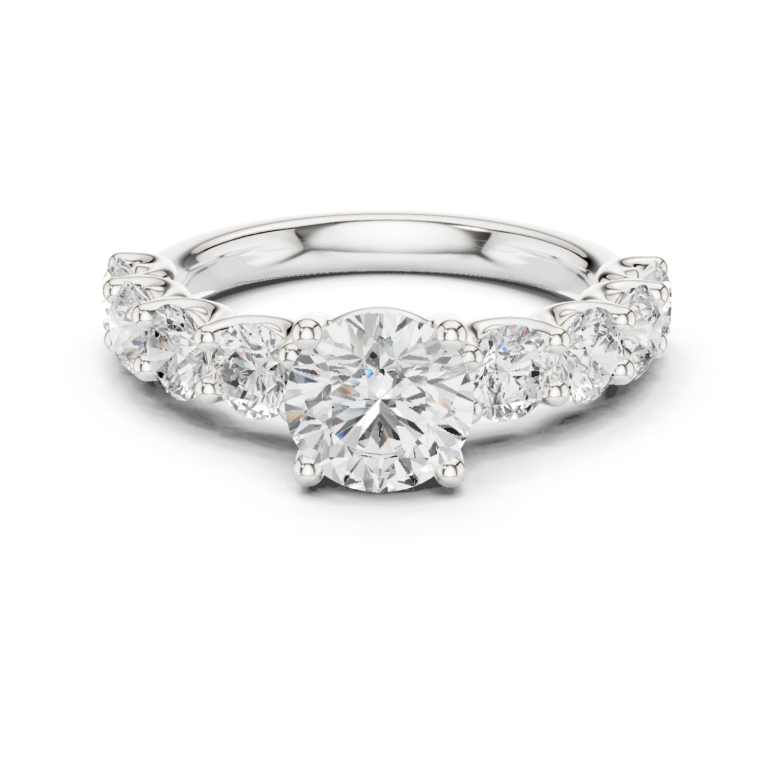 Gold Ring DDLR-657, White Gold