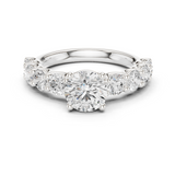 Gold Ring DDLR-657, White Gold