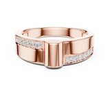Gold Ring SBMR(12), Rose Gold, view 4