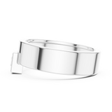 Gold Ring SBMR(2), White Gold, view 3