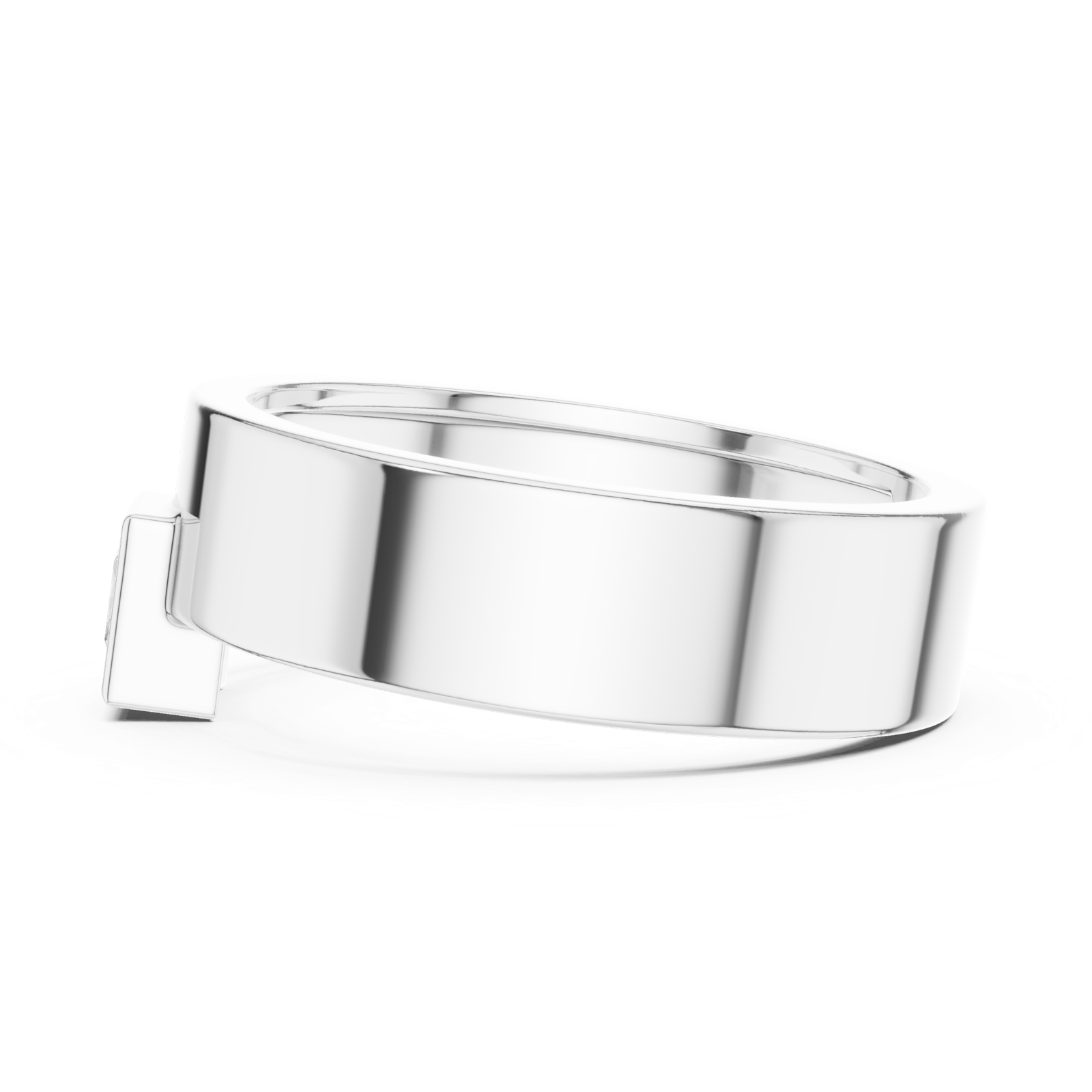 Gold Ring SBMR(2), White Gold, view 3