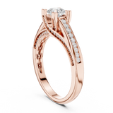 Gold Ring LR-0283, Rose Gold
