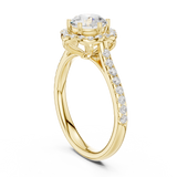 Gold Ring DDLR-677, Yellow Gold, view 1