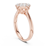 Gold Ring DDLR-780, Rose Gold, view 1